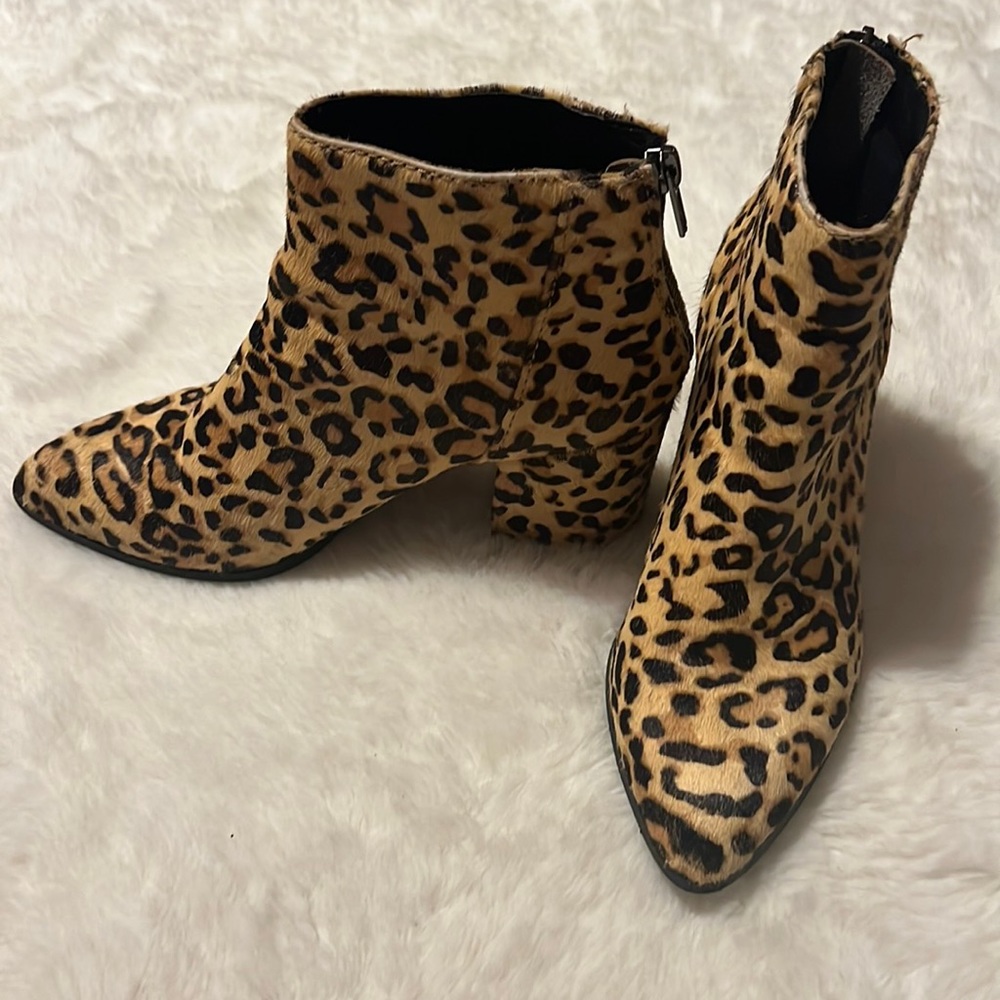 Steve Madden cheetah booties